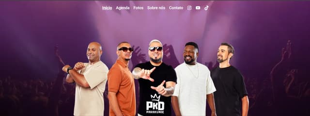 Website do grupo Parakundê